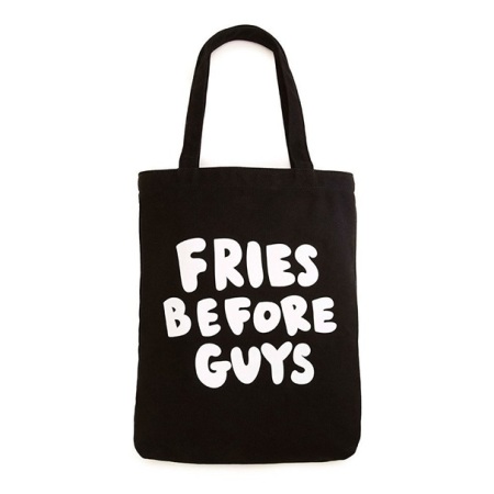 Ban.do Canvas Fries Before Guys Tote, Multicolor